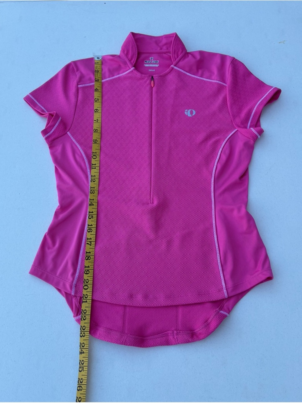 Pearl Izumi Women's Bright Pink Short Sleeve Cycling Jersey - Picture 7 of 7